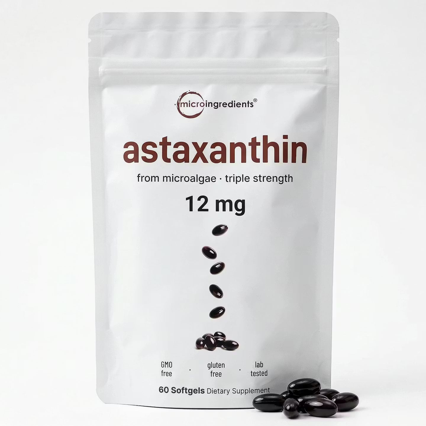 Astaxantina 12 mg Fuerza Triple